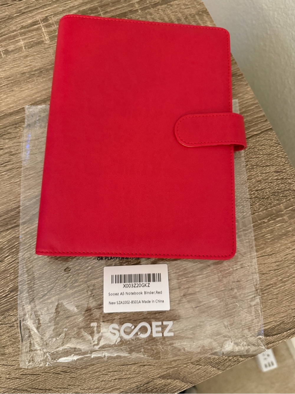 A5 Notebook Photocard Binder, 6 Ring